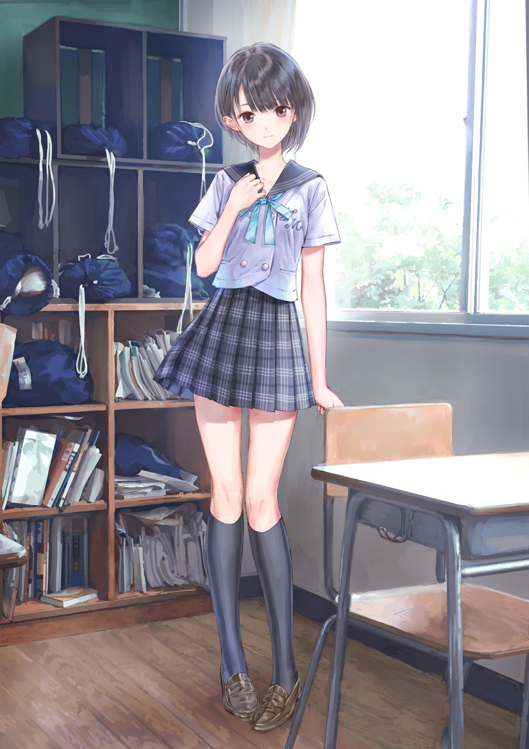 blue_reflection, gust_(company), kishida_mel, seifuku, shirai_hinako