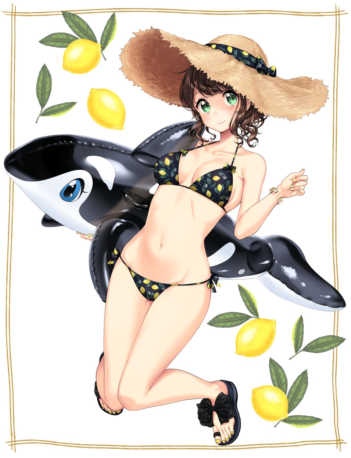 bikini, cleavage, swimsuits, umeno_(shio1205)