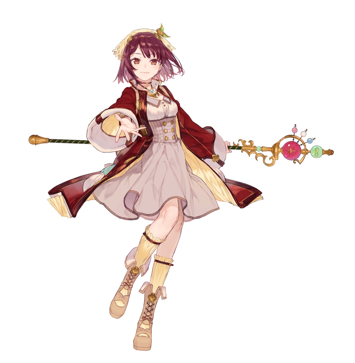 atelier, atelier_firis, dress, koei_tecmo, noco, sophie_neuenmuller, weapon