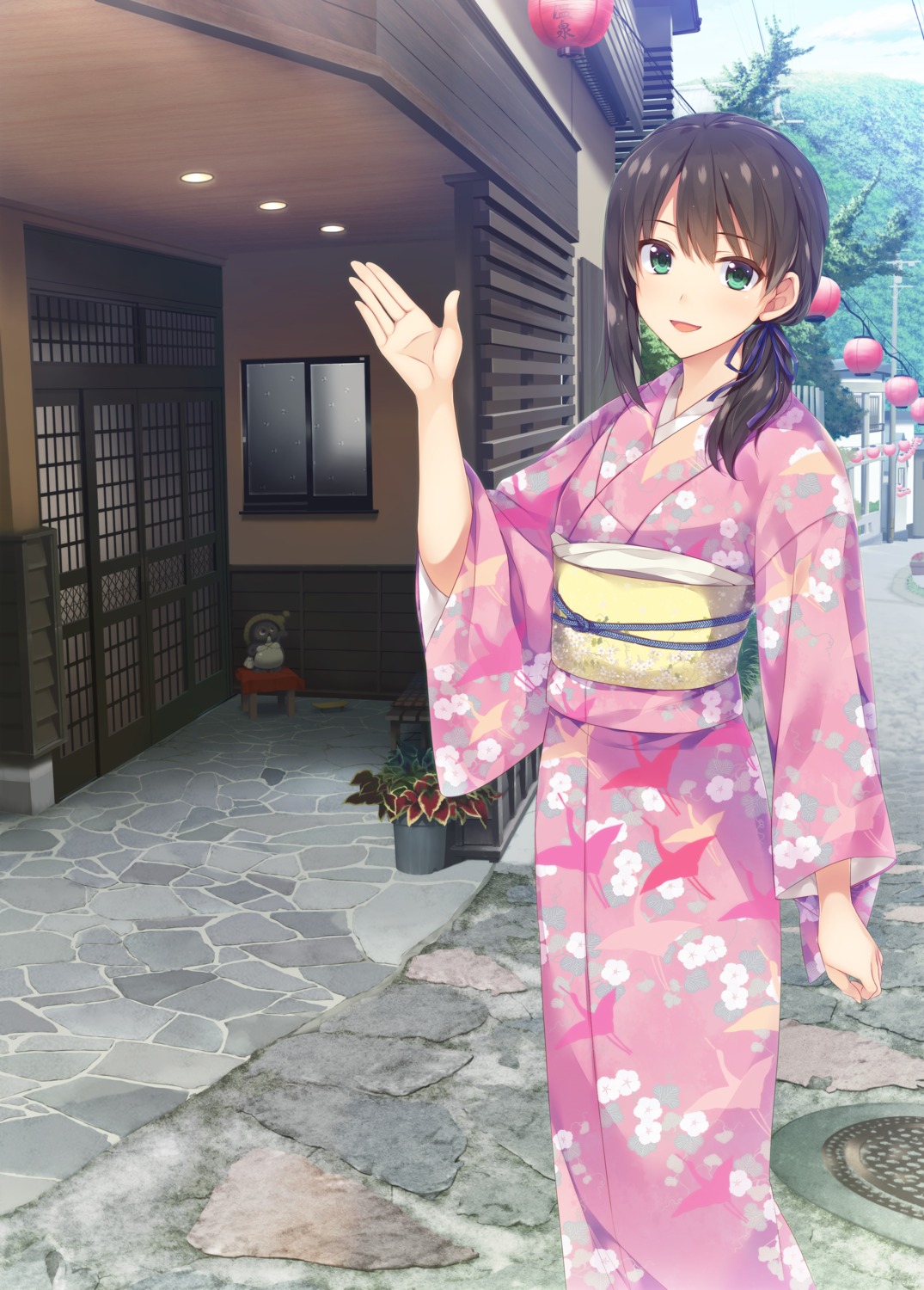 alpha, chizuru, kimono, tsuruyaintaku