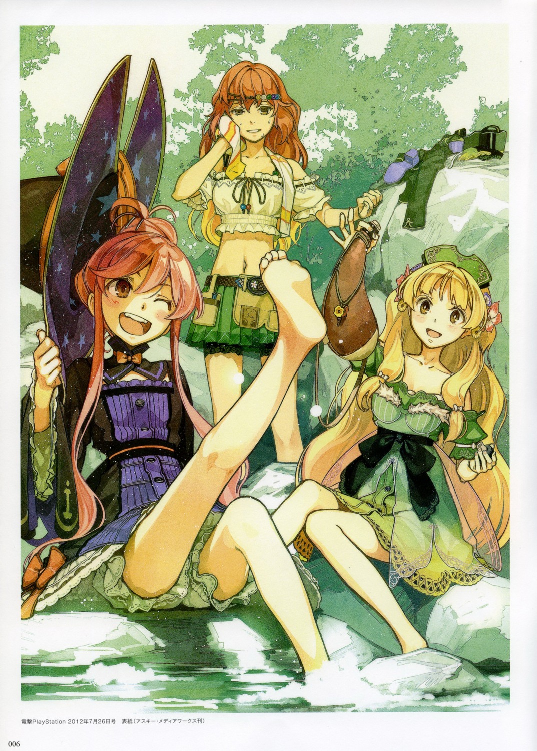 atelier, atelier_ayesha, ayesha_altugle, bike_shorts, bloomers, cleavage, dress, feet, hidari, regina_curtis, wet, wilbell_voll-erslied