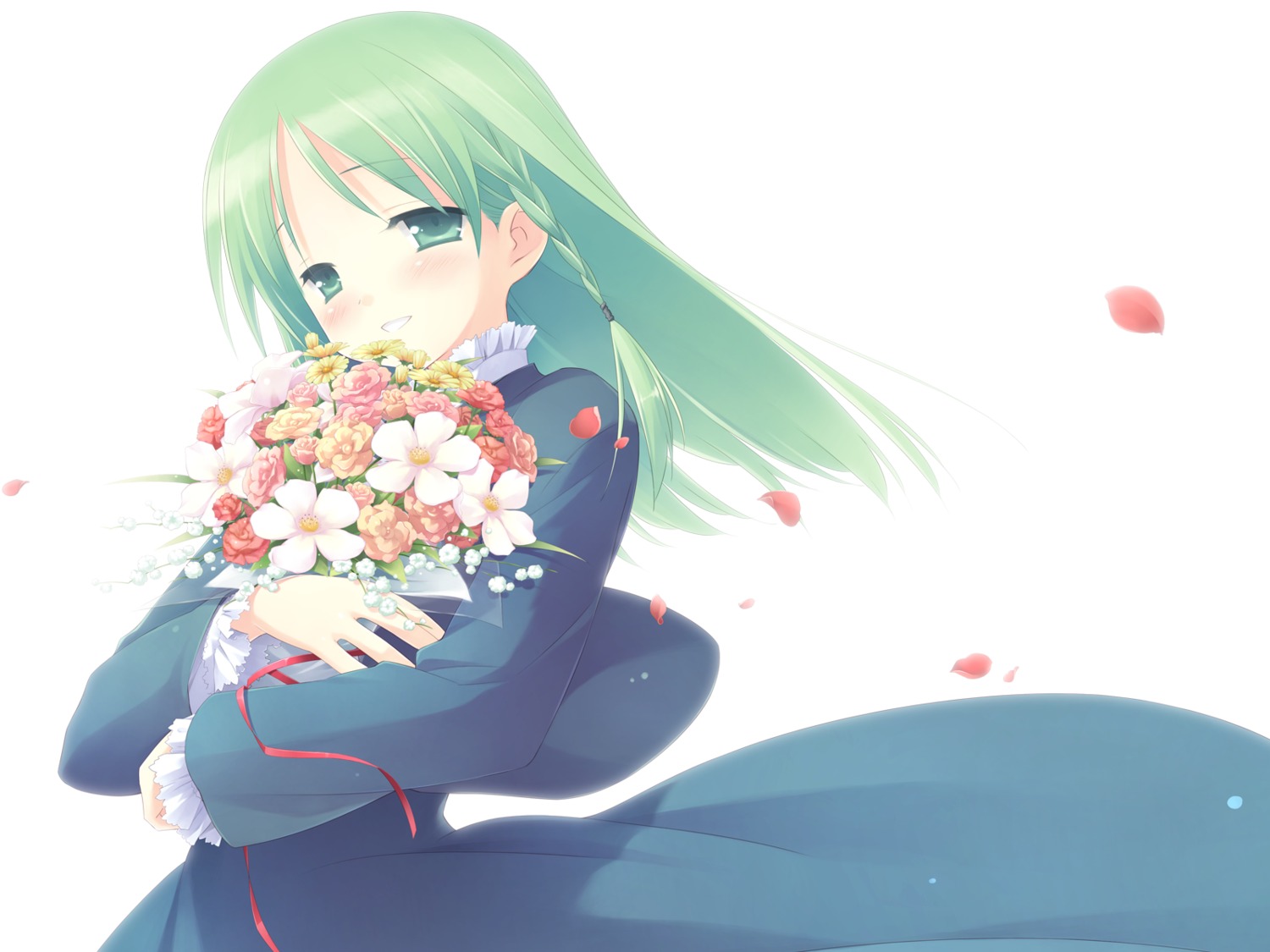 cuffs, garden, gayarou, otokawa_sayo, wallpaper