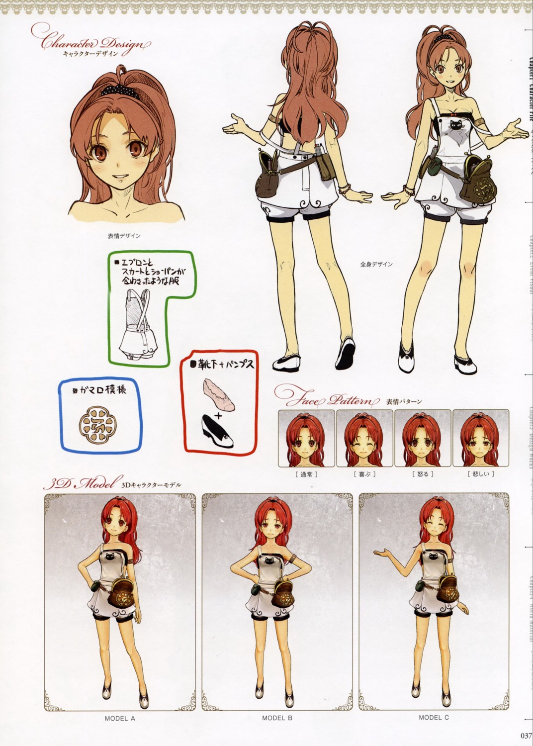 atelier, atelier_ayesha, character_design, cleavage, expression, hidari, merietta_muir