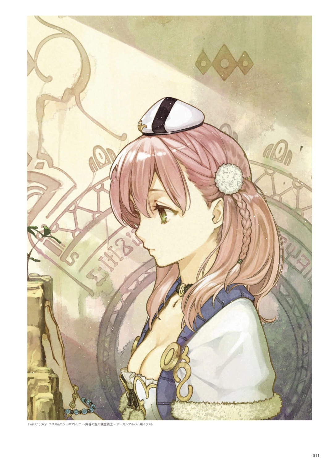 atelier, atelier_escha_&_logy, cleavage, digital_version, escha_malier, hidari, jpeg_artifacts, koei_tecmo
