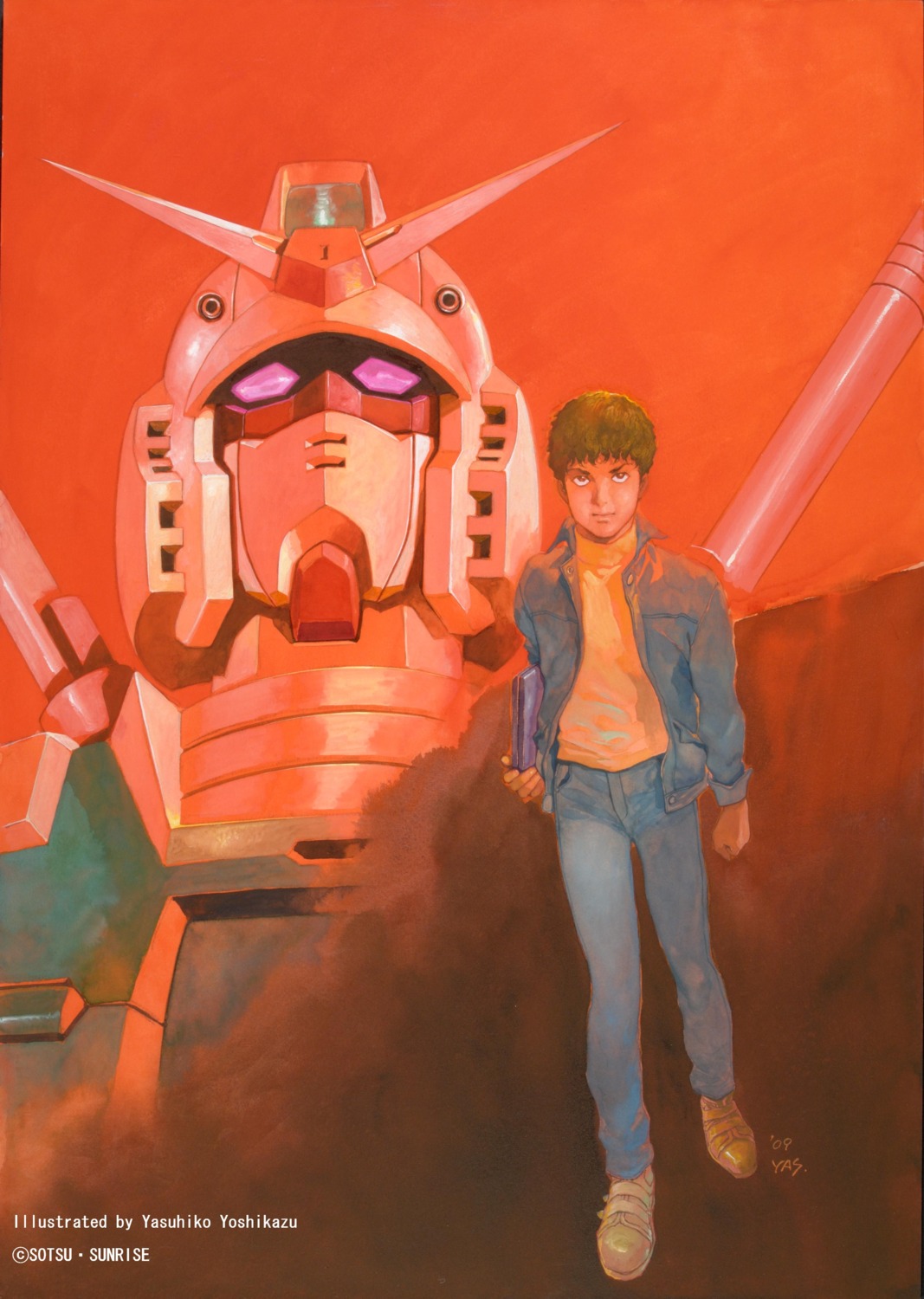 amuro_ray, gundam, male, mecha, rx-78-2_gundam, yasuhiko_yoshikazu