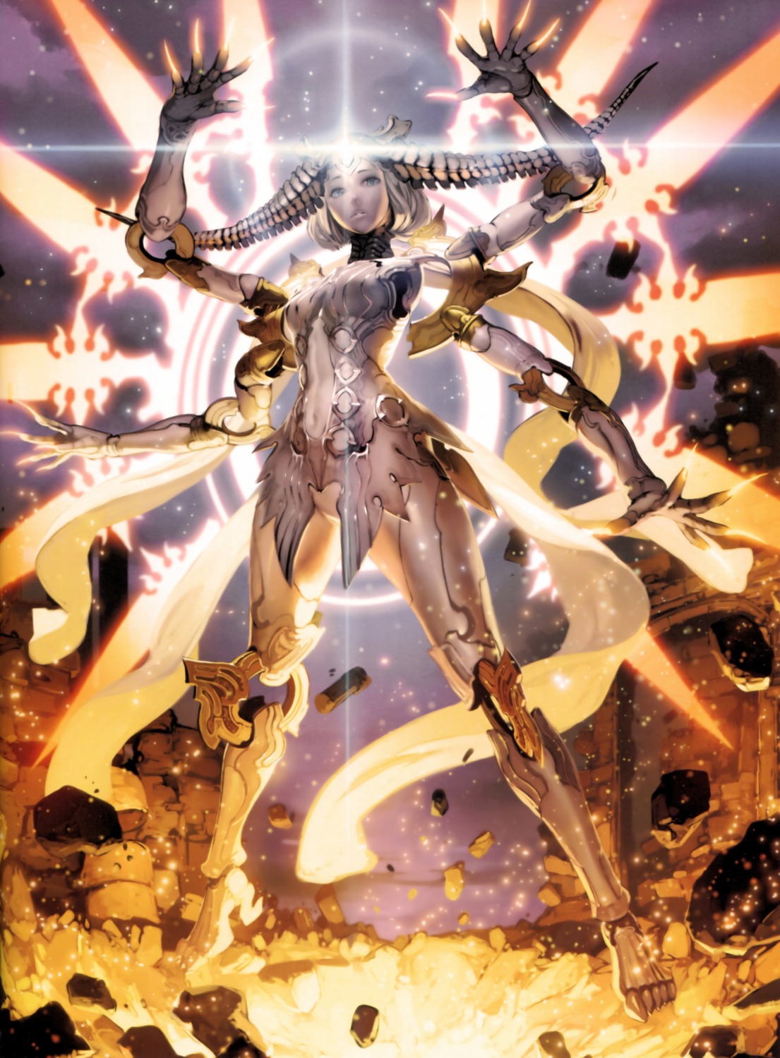 horns, mecha_musume, takayama_toshiaki