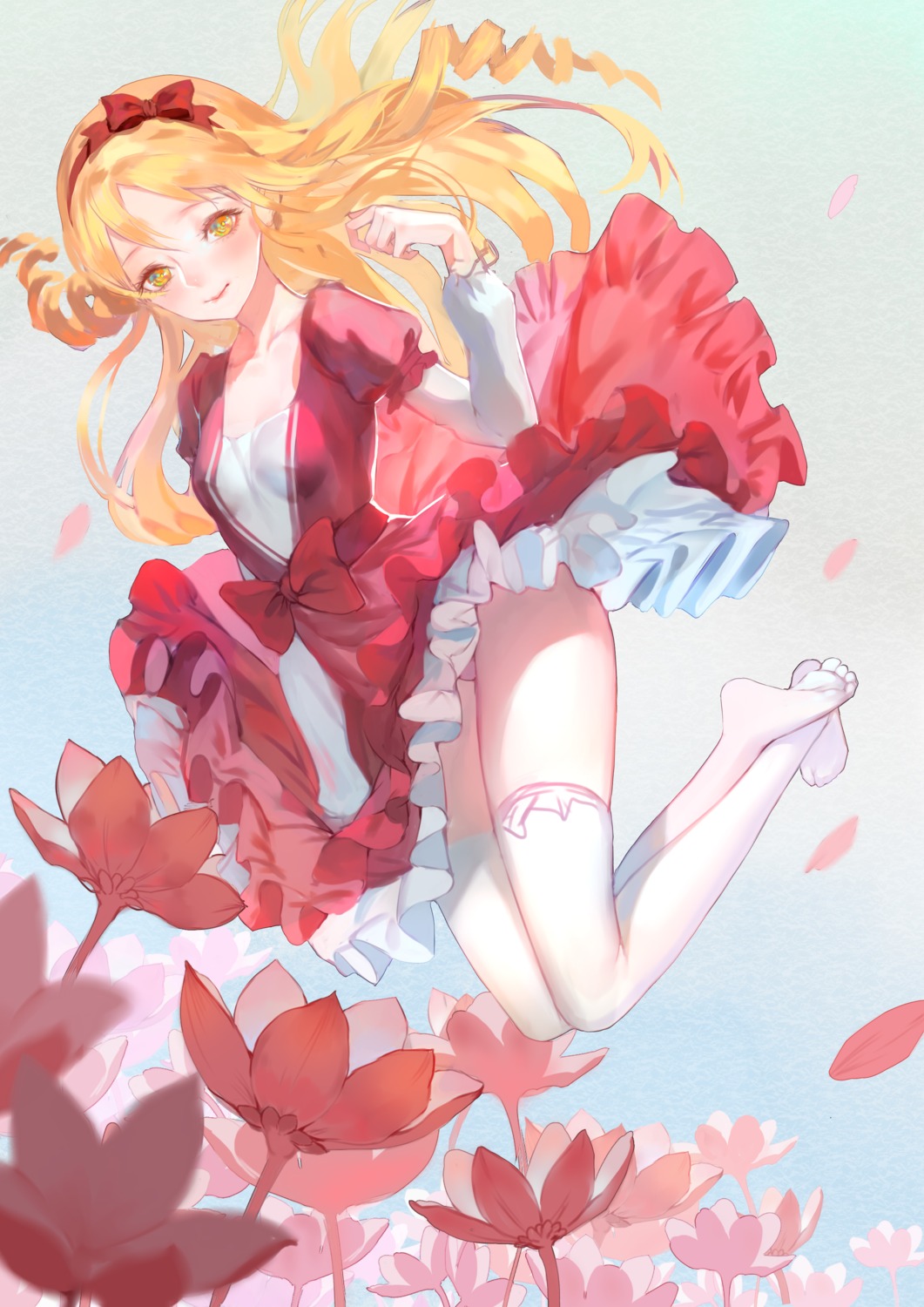 dress, eromanga-sensei, kamachi_kamachi-ko, pantsu, thighhighs, yamada_elf