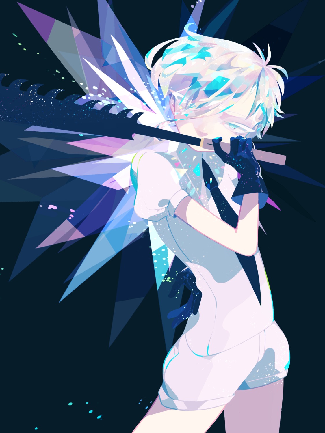 antarcticite, houseki_no_kuni, neguko, weapon