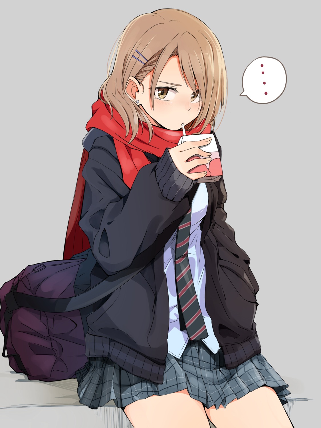 kazenoko, seifuku, sweater