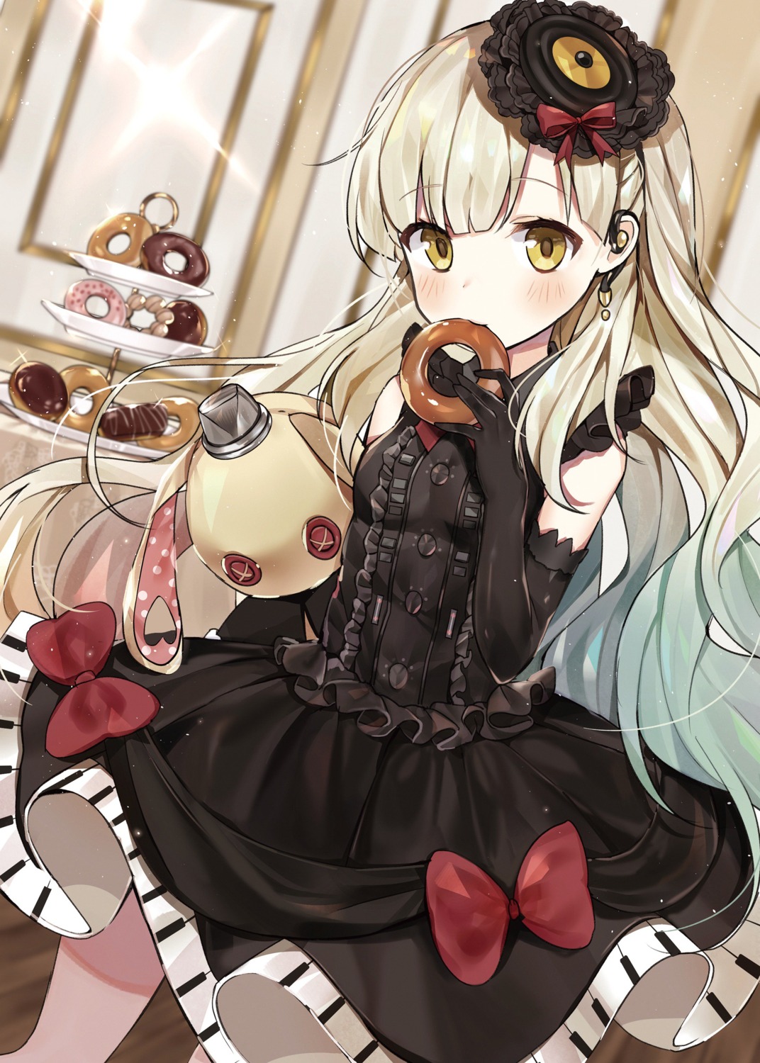 dress, kurutsu, lolita_fashion, mayu_(vocaloid), vocaloid
