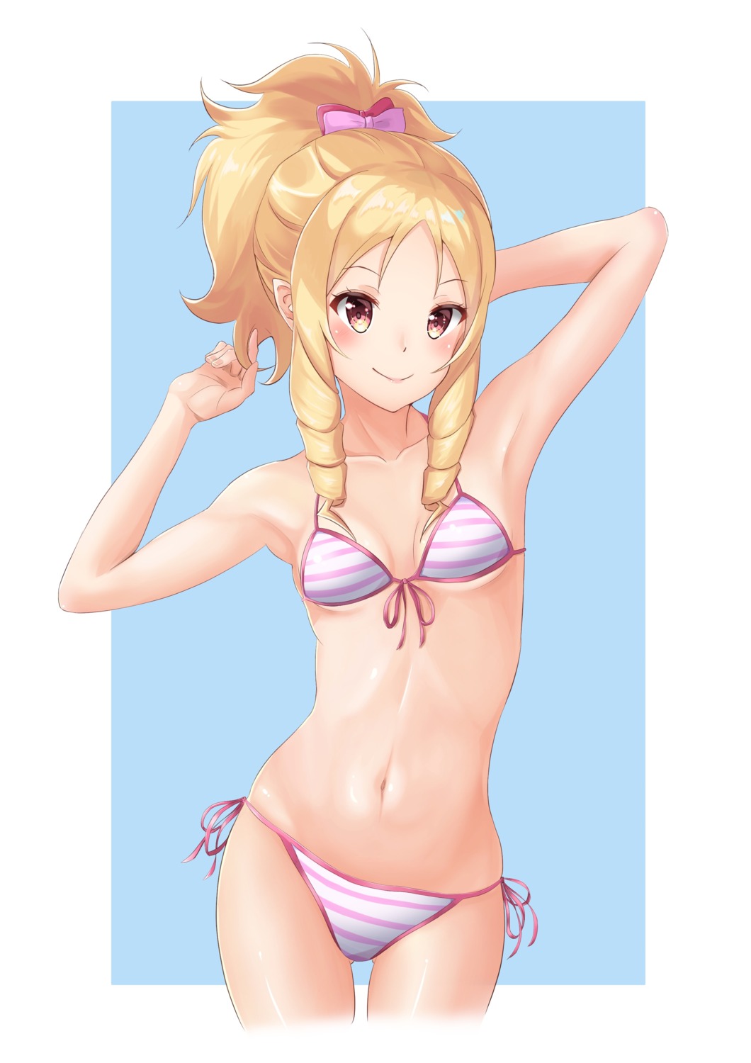 bikini, cleavage, eromanga-sensei, furan_(pixiv20237436), swimsuits, underboob, yamada_elf
