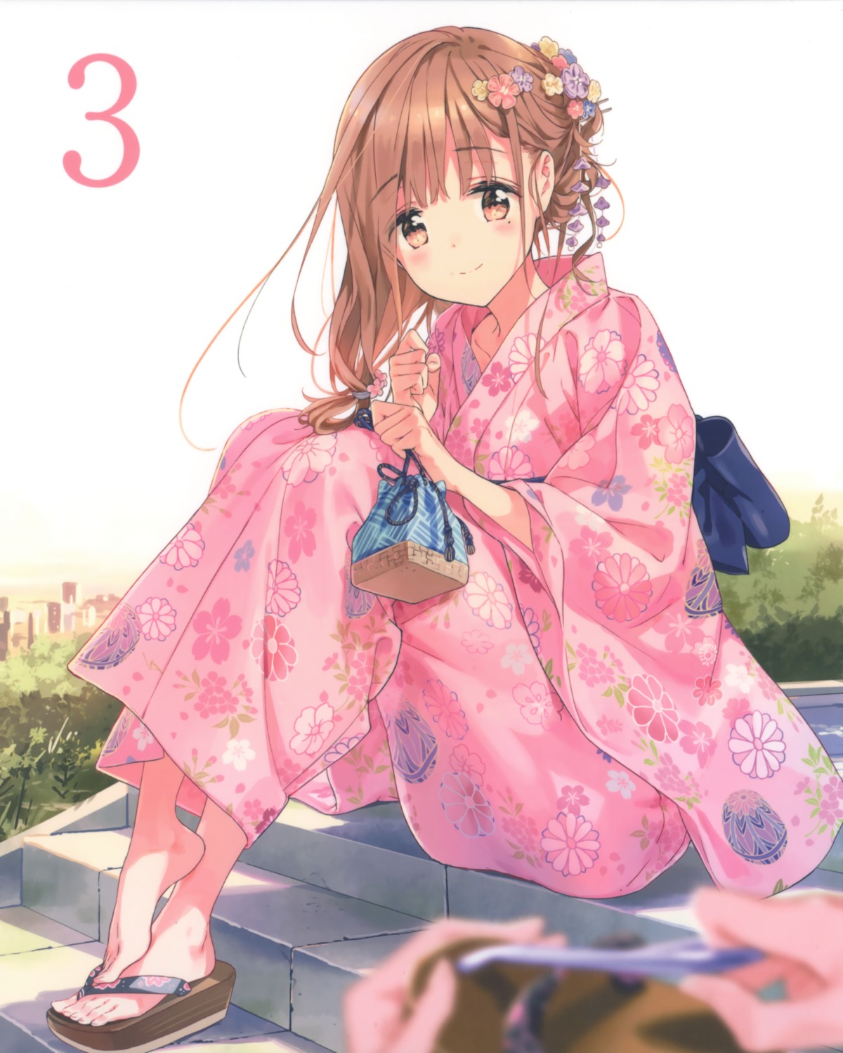 disc_cover, feet, fujinomiya_neko, masamune-kun_no_revenge, tiv, yukata
