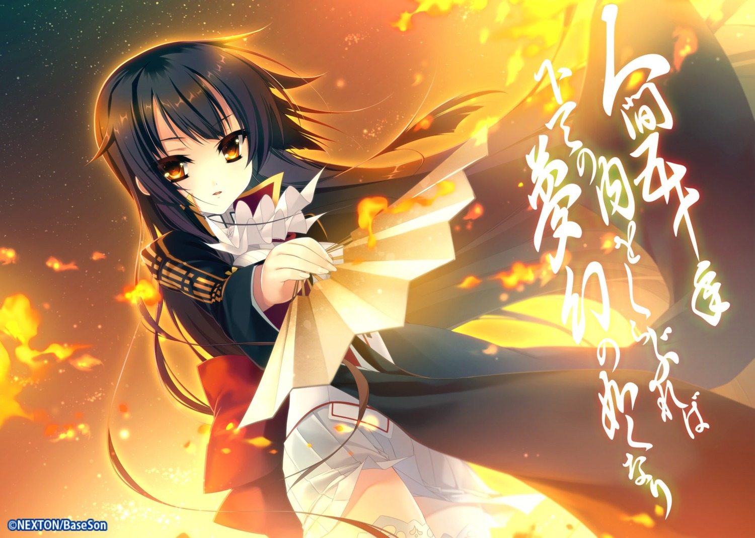 baseson, katagiri_hinata, oda_saburo_kuon_nobunaga, sengoku_koihime, thighhighs