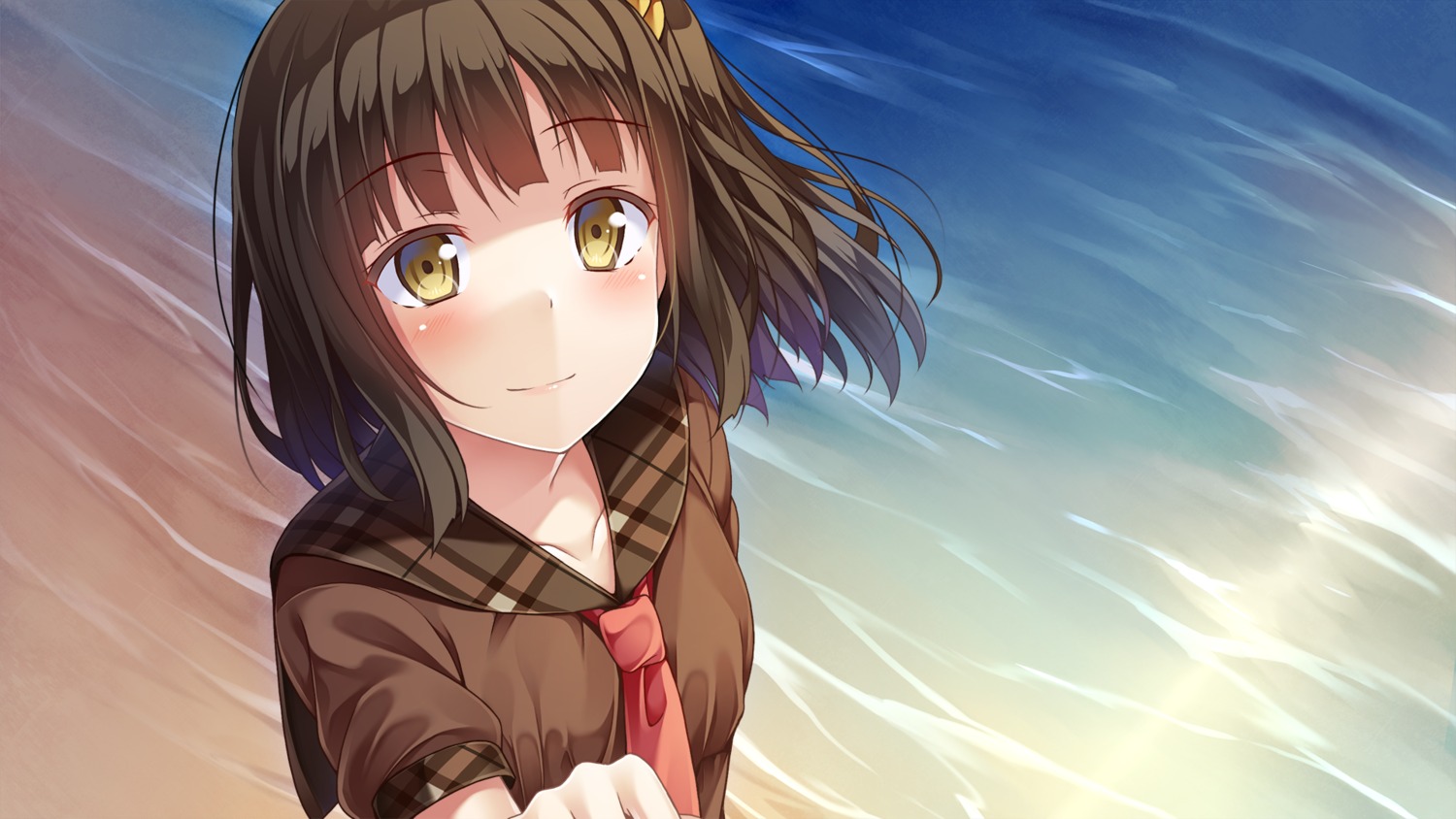 game_cg, seifuku, yuuri_(asterisk)