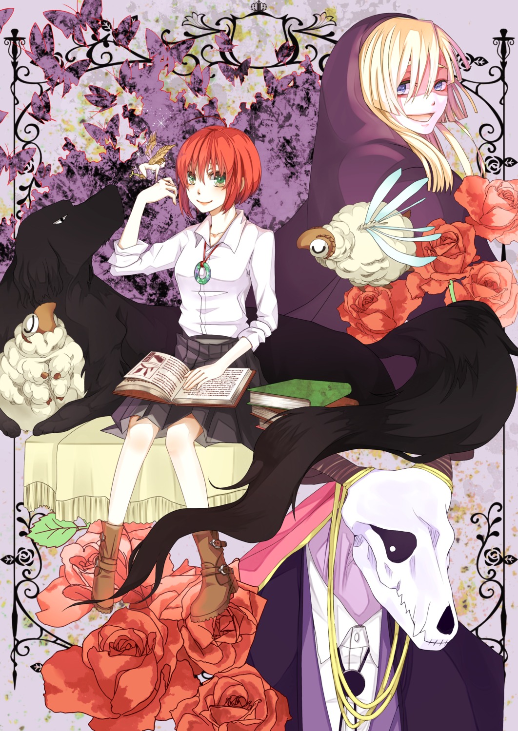 elias_ainsworth, hatori_chise, mahoutsukai_no_yome, piiko