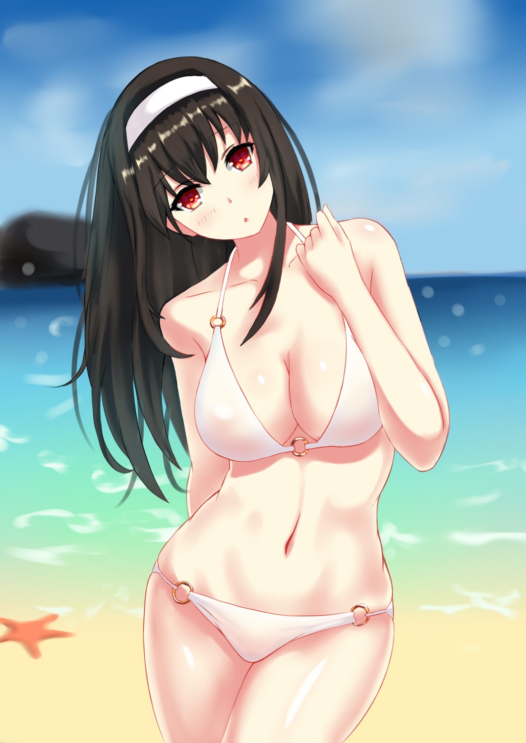 bikini, cleavage, dylannn, kasumigaoka_utaha, saenai_heroine_no_sodatekata, swimsuits