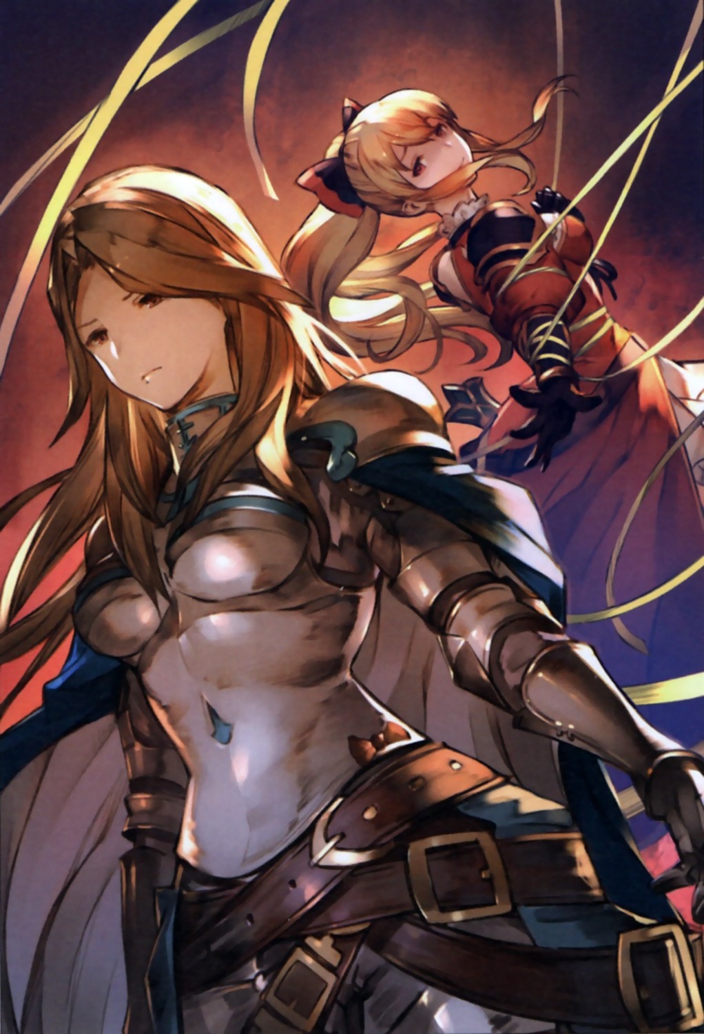 armor, granblue_fantasy, katarina_(granblue_fantasy), minaba_hideo, vila_(granblue_fantasy)