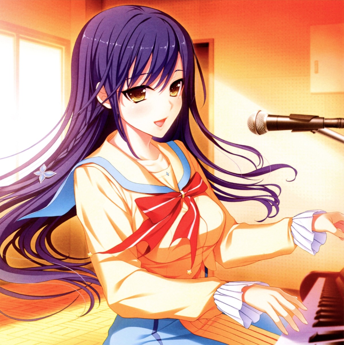 akino_subaru, hoshi_ori_yume_mirai, narusawa_rikka, seifuku, tone_work's