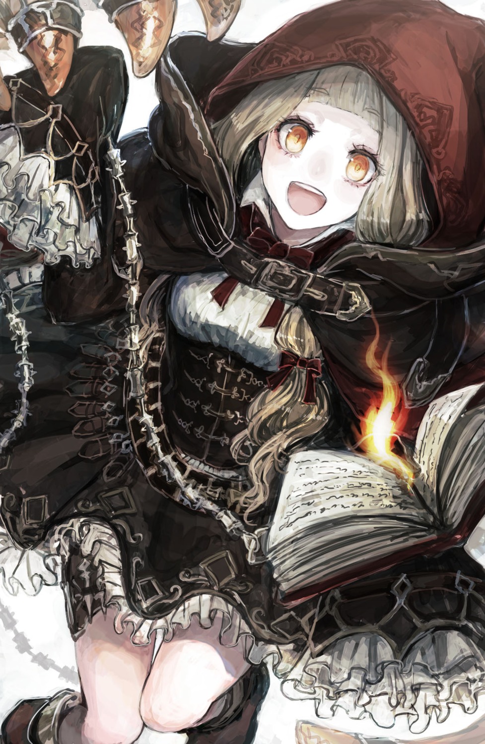 dress, little_red_riding_hood_(sinoalice), shino_(pixiv13885347), sinoalice