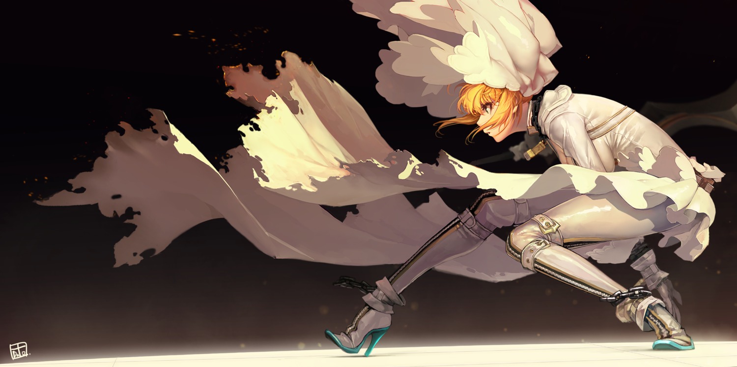 bodysuit, cleavage, duto, fate/extra, fate/extra_ccc, fate/grand_order, fate/stay_night, heels, nero_claudius_(fate)