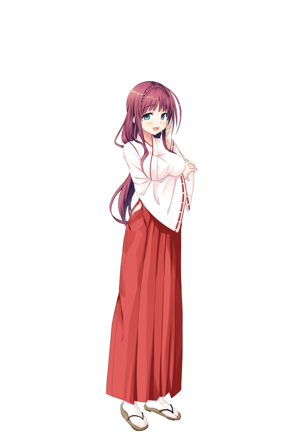 breast_hold, cura, lose, maitetsu, migita_makura, miko