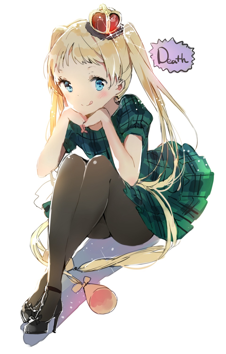 anmi, chuunibyou_demo_koi_ga_shitai!, dekomori_sanae, dress, heels, pantyhose