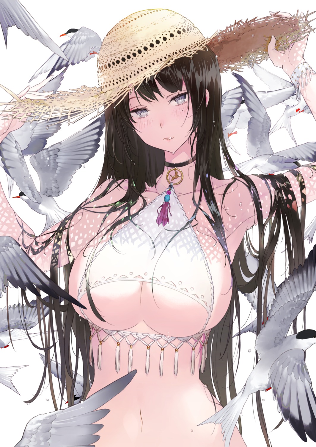 bikini_top, swimsuits, tonito, underboob