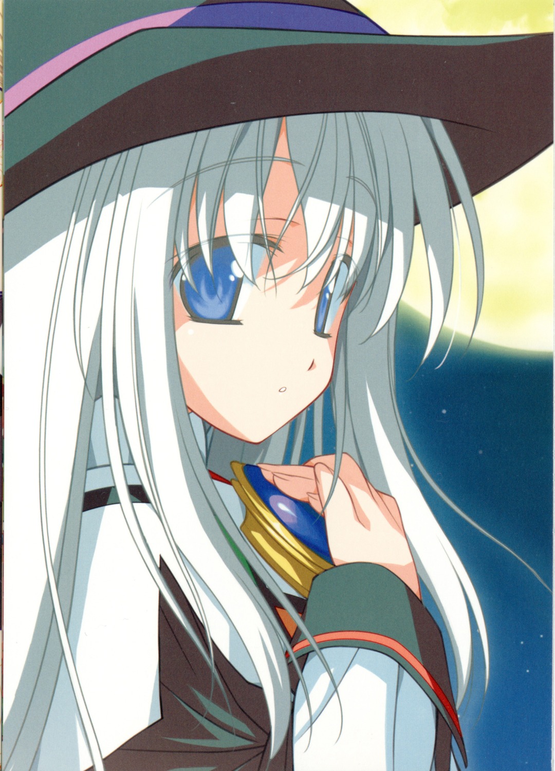 cropme, flolium_blosselliand, seifuku, shida_kazuhiro, witch, wiz_anniversary