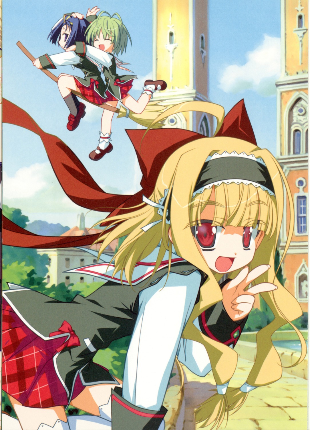 alice_alicetel_fernek, cropme, granitiana_cristia, seifuku, shida_kazuhiro, sofiace_raphonitte, thighhighs, witch, wiz_anniversary