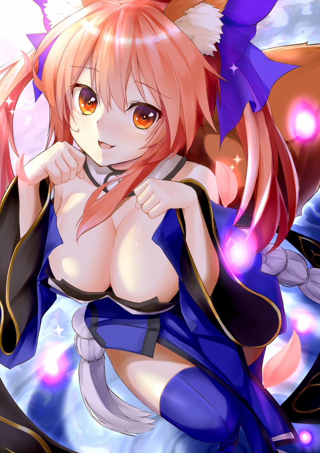 animal_ears, fate/extra, fate/grand_order, fate/stay_night, shiron, tail, tamamo_no_mae, thighhighs