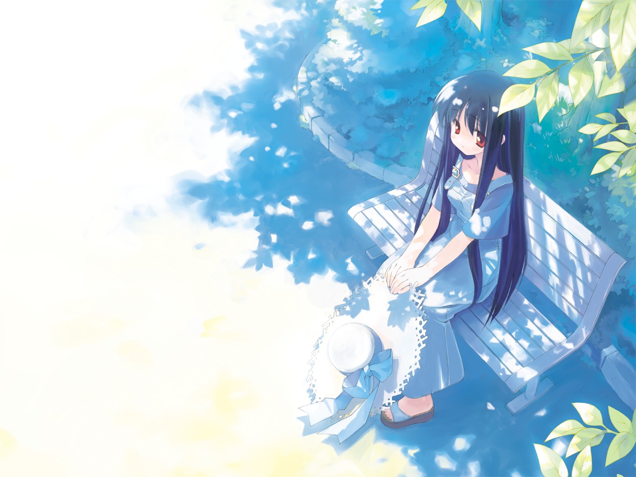 dress, gayarou, makino_nanami, suigetsu, wallpaper