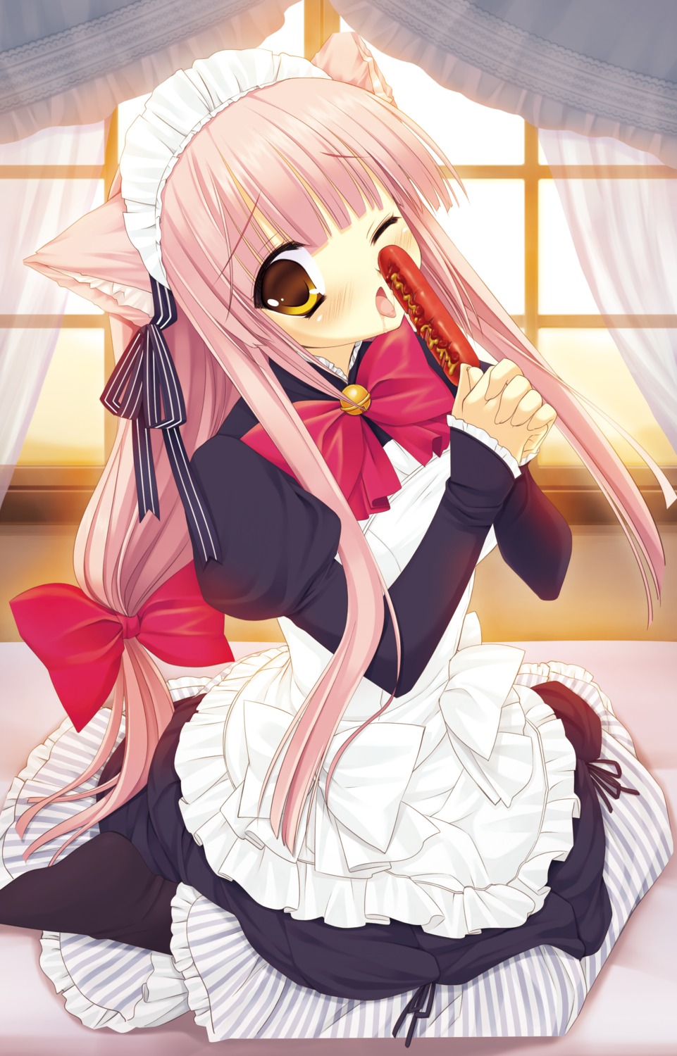 animal_ears, digital_version, maid, miyasu_risa, nanakase_gizmo, nekomimi, nekonade_distortion_exodus, whitesoft