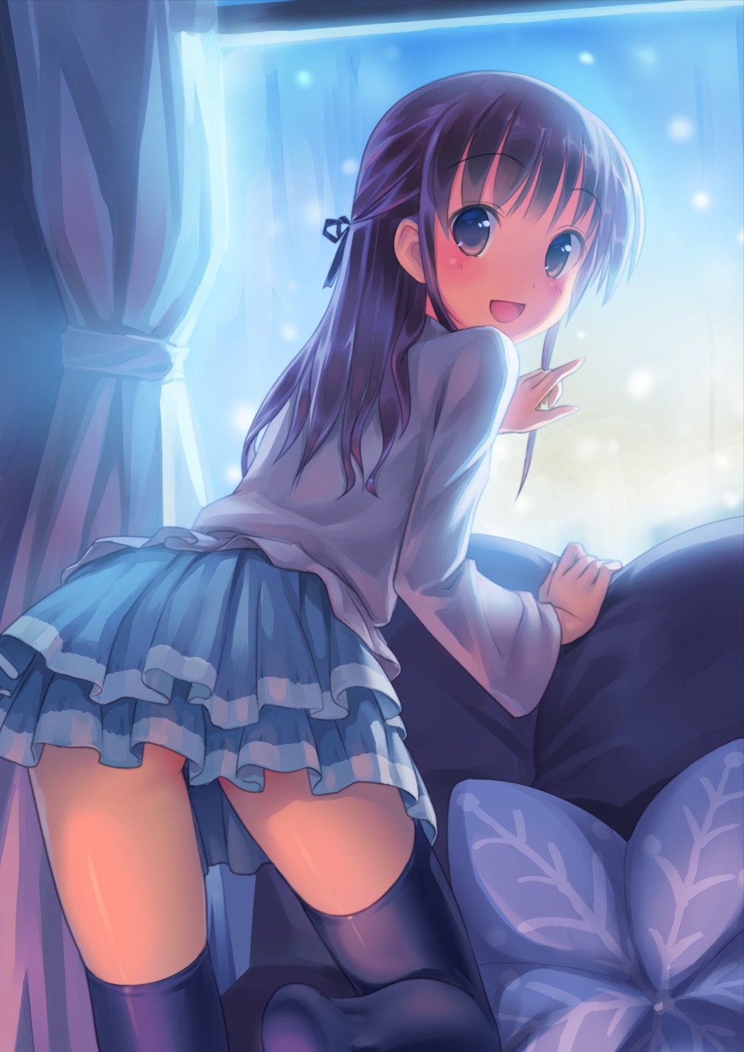 azami_nanami, game_cg, imouto_ga_eroge_seiyuu_dattan_daga, takoyaki, thighhighs, yakiubu