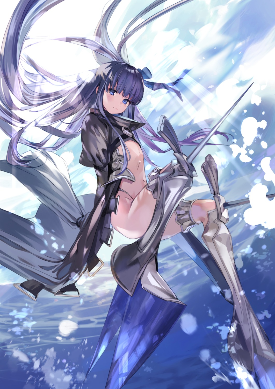 armor, fate/extra, fate/extra_ccc, fate/stay_night, meltryllis, nove_(legge), pantsu, thighhighs
