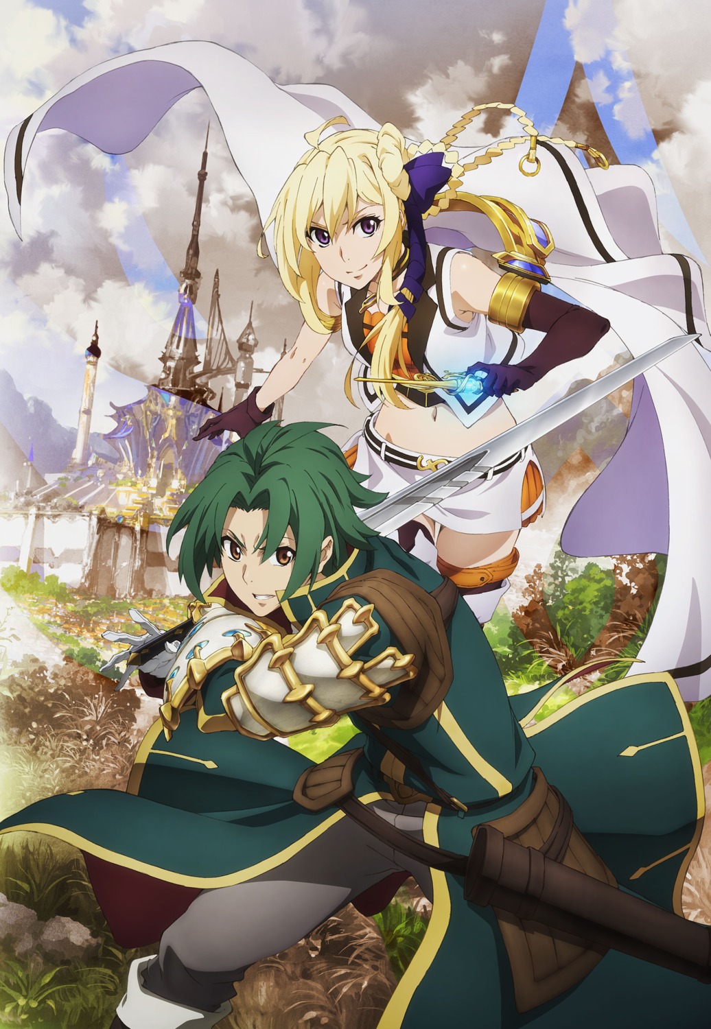 armor, grancrest_senki, siluca_meletes, sword, tagme, theo_cornaro, thighhighs, weapon