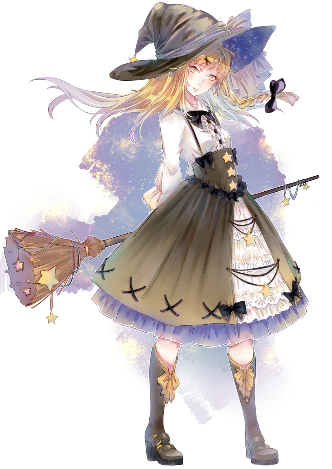 heels, houraisan_chouko, kirisame_marisa, touhou, witch
