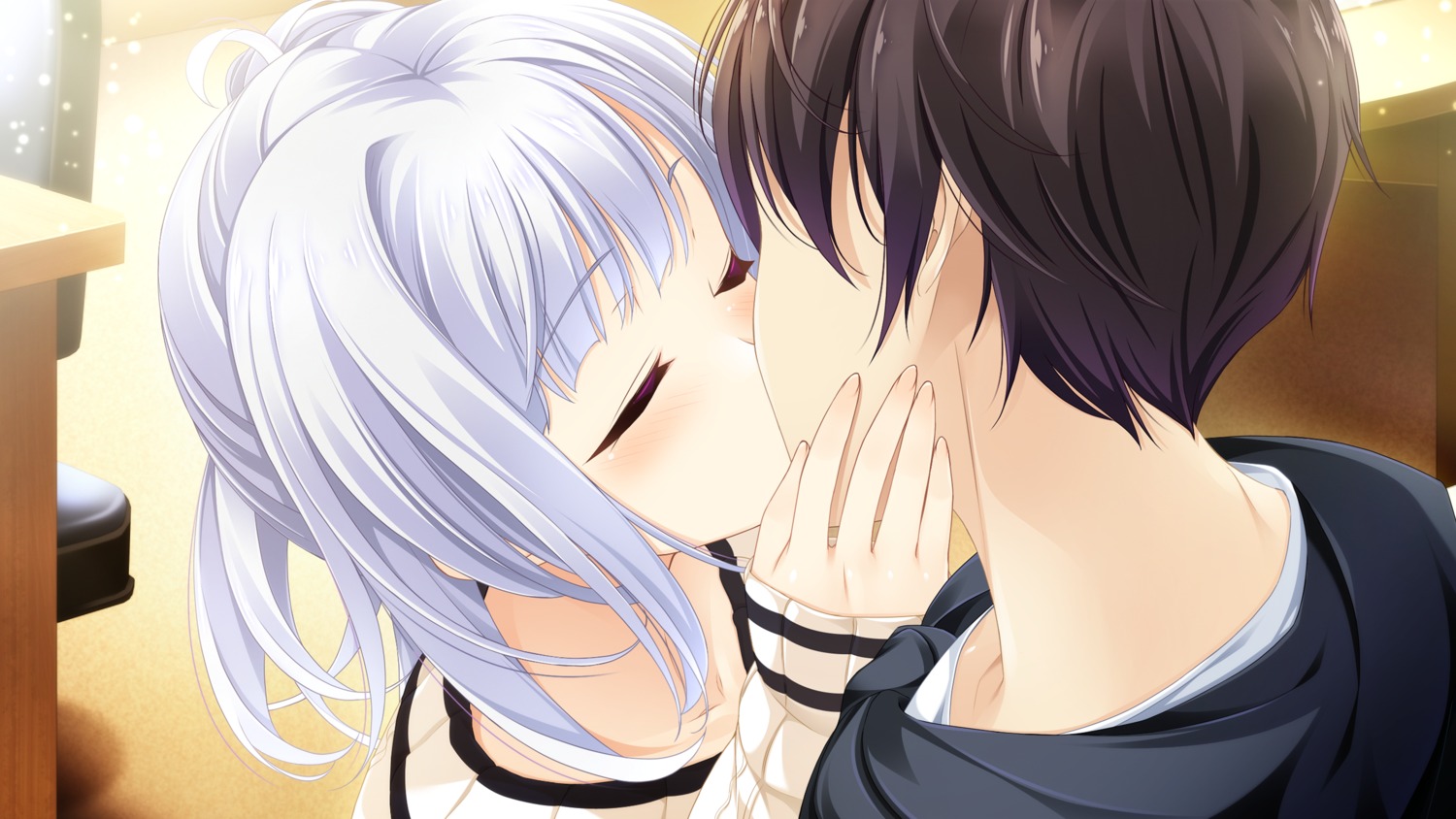 ensemble_(company), game_cg, mibu_natsuki_(ojou-sama_wa_sunao_ni_narenai), ojou-sama_wa_sunao_ni_narenai, sweater, yashima_takahiro
