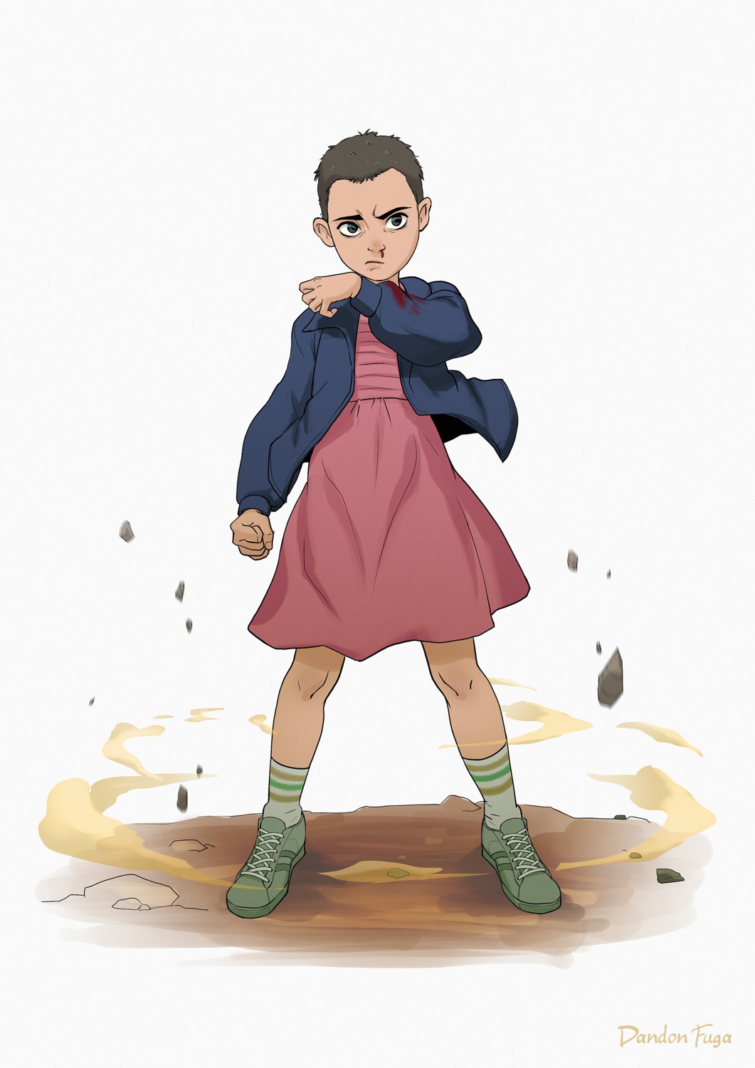 dandon_fuga, dress, eleven, stranger_things