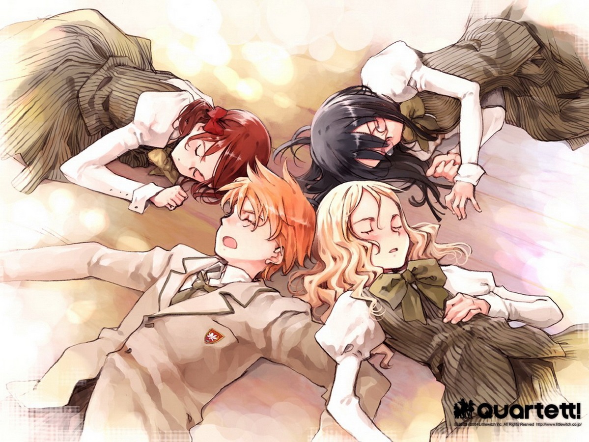 charlotte_francia, juni_argiano, li_shuhua, littlewitch, megane, oyari_ashito, phill_junhers, quartett!