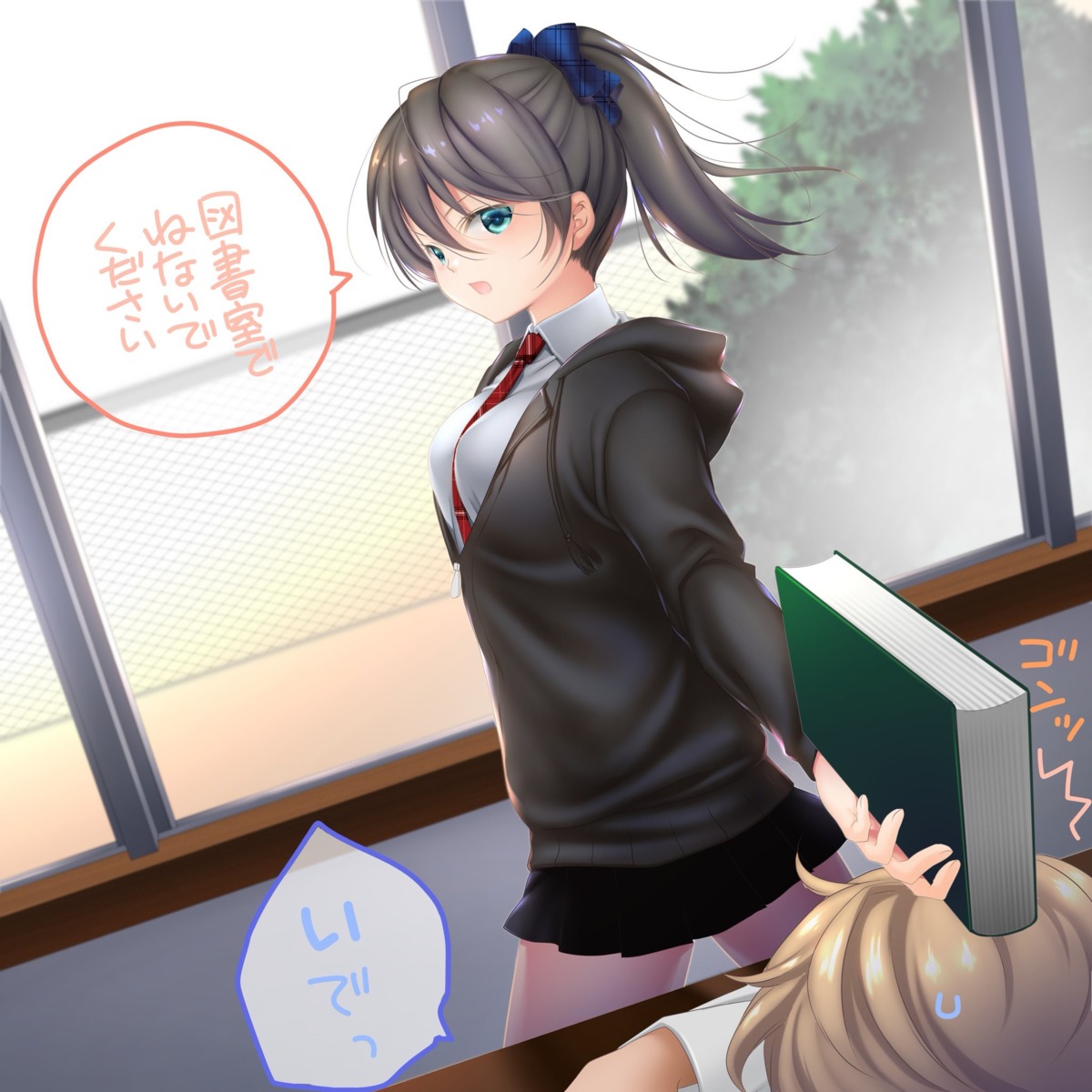 kinu, seifuku, sweater