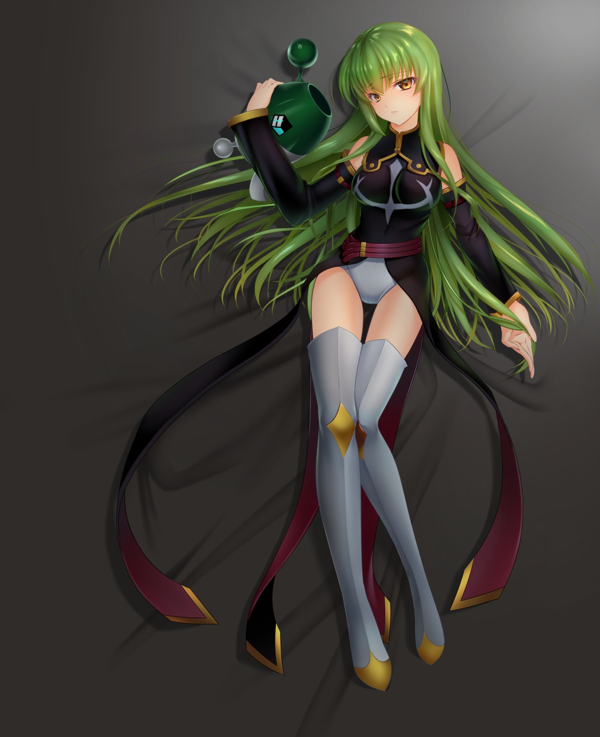 c.c., code_geass, kinu, leotard, thighhighs