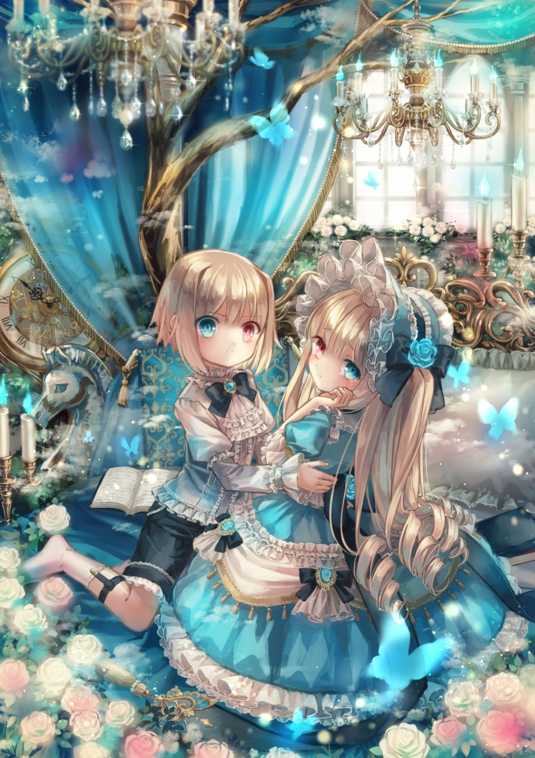 alicia_rose, allen_rose, dress, heterochromia, yumeichigo_alice