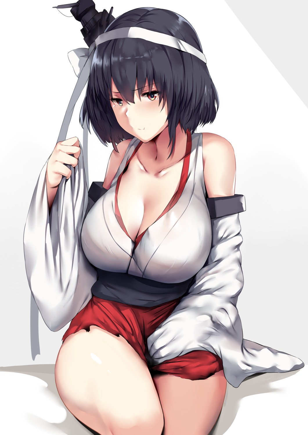 cleavage, hews, kantai_collection, yamashiro_(kancolle)