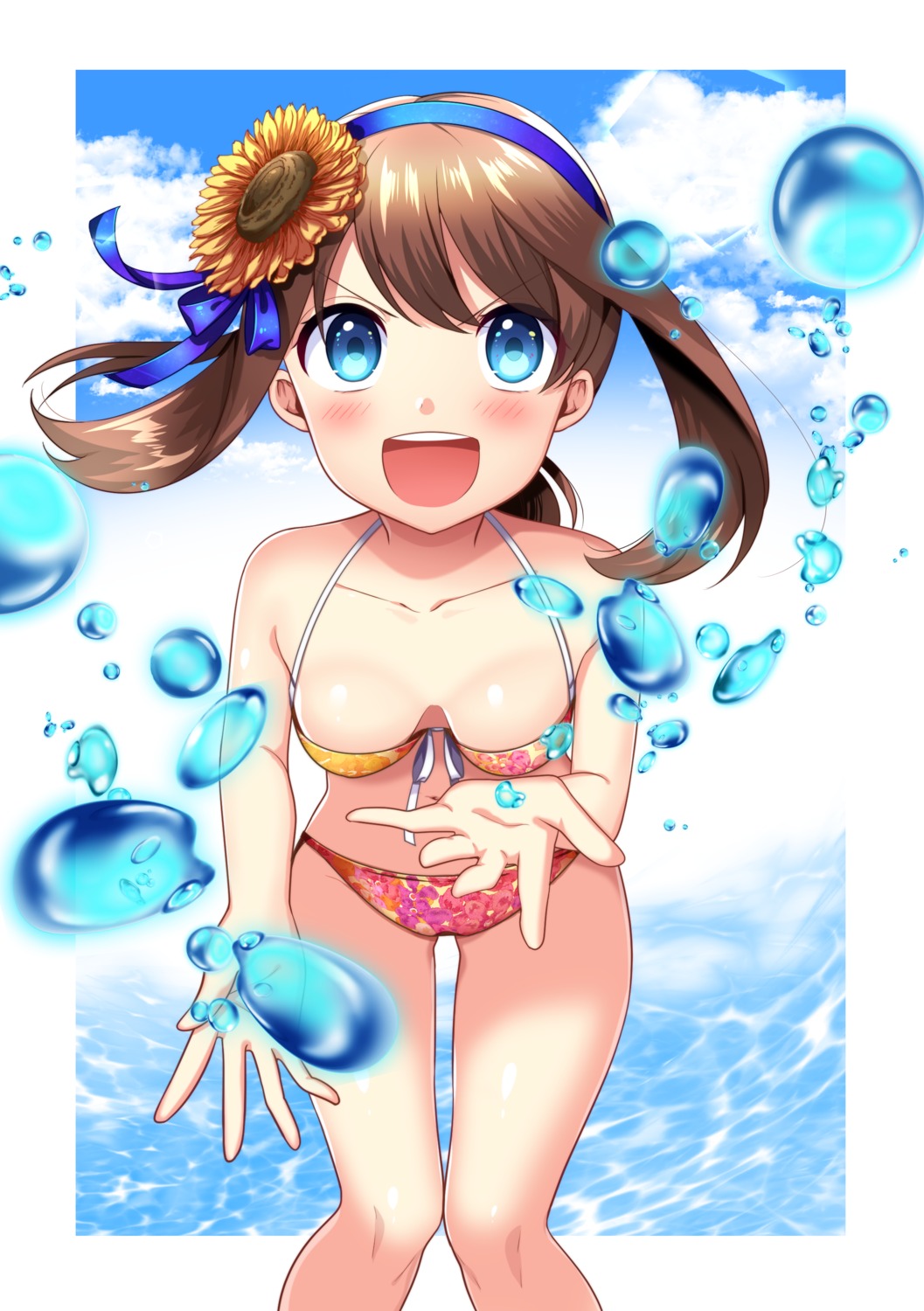 bikini, cleavage, haruka_(pokemon), pokemon, pokemon_oras, pokemon_rse, swimsuits, yuihiko