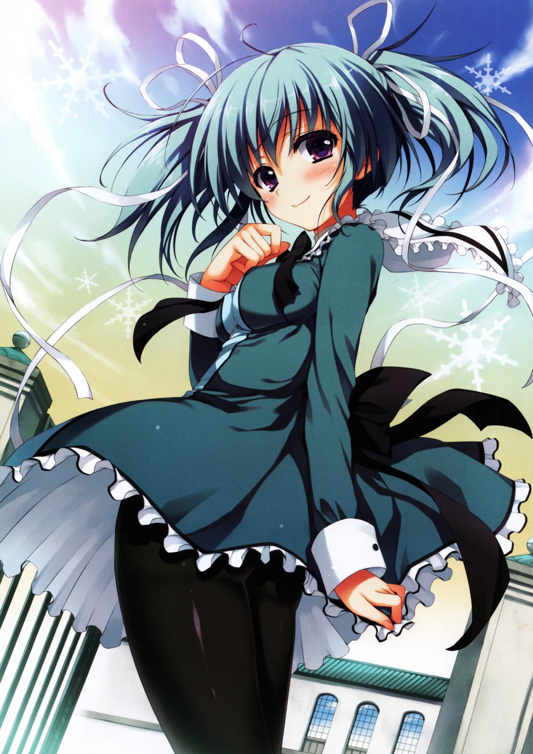 mashiroiro_symphony, pantyhose, seifuku, tomose_shunsaku, uryuu_sakuno