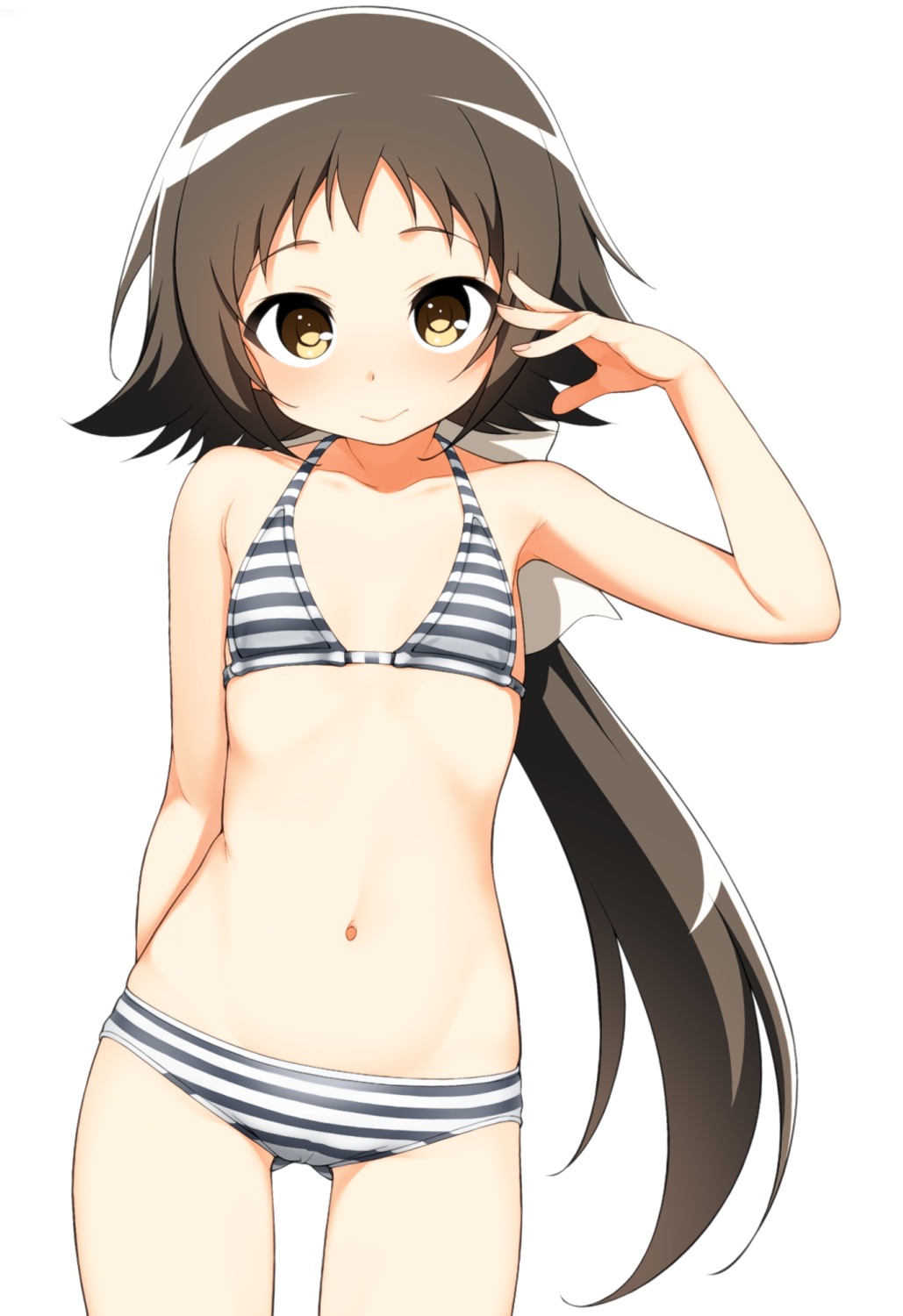 bikini, hatanaka, mikakunin_de_shinkoukei, mitsumine_mashiro, swimsuits