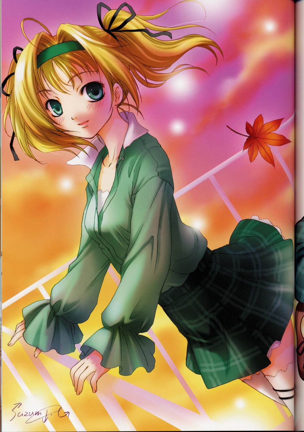 aoi_mirai, binding_discoloration, maple_colors, screening, seifuku, suzumi_atsushi, thighhighs