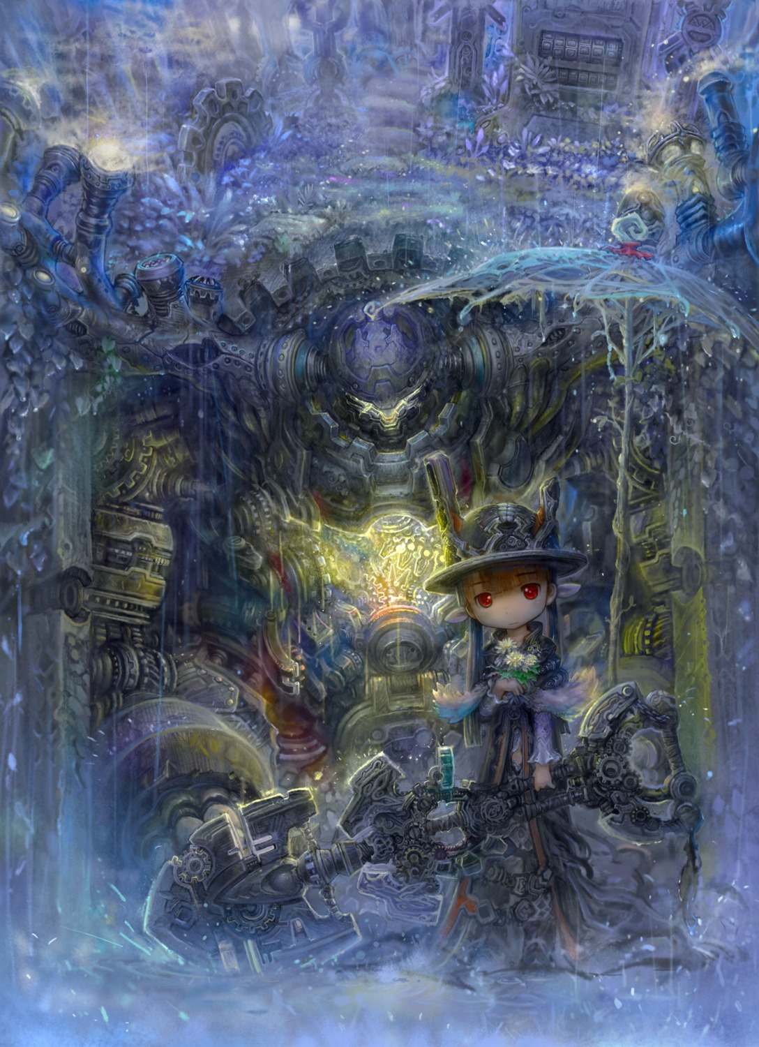 made_in_abyss, mecha, tsukushi_akihito, weapon
