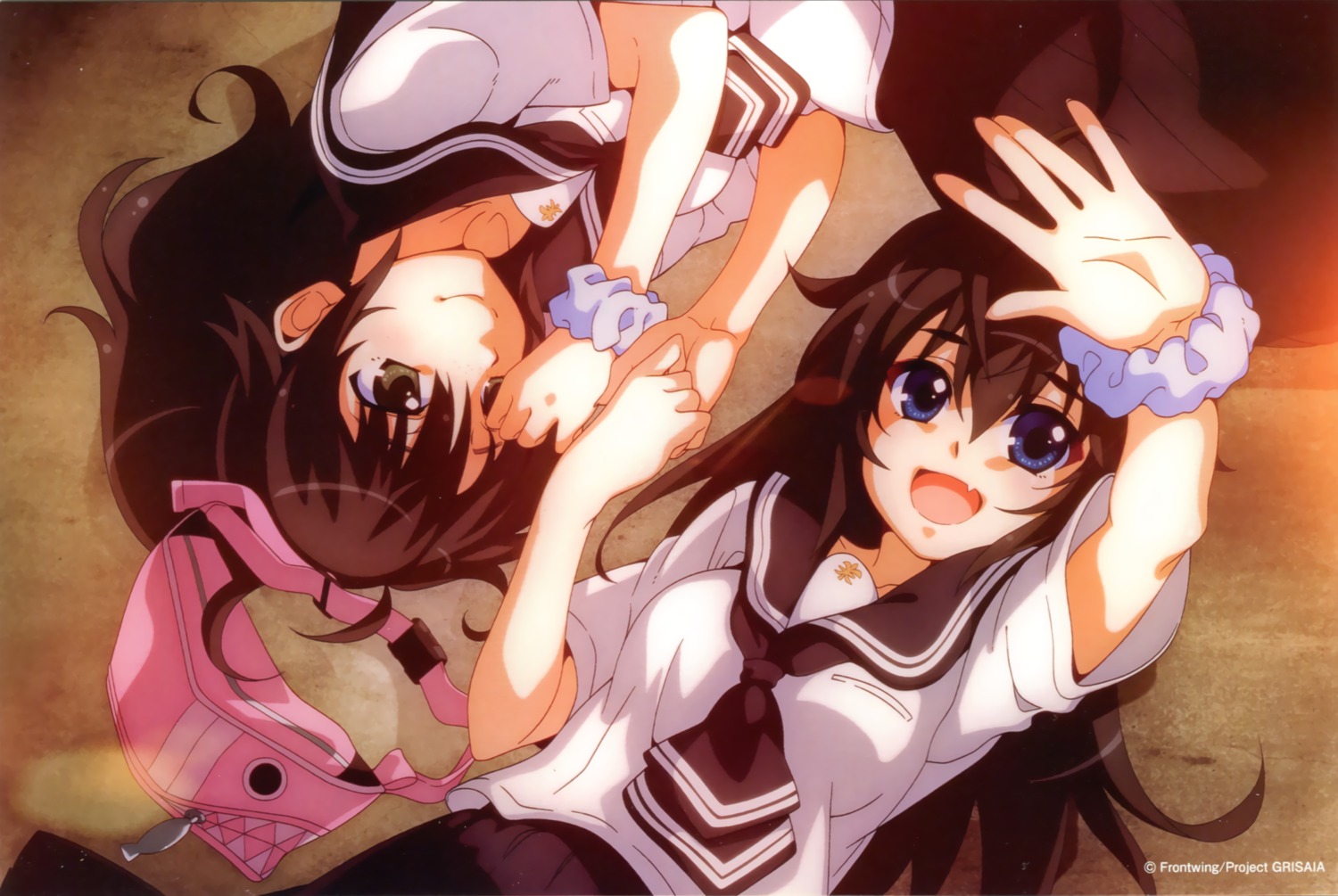 endcard, grisaia, grisaia_no_kajitsu, kawakami_shuuichi, matsushima_michiru, seifuku