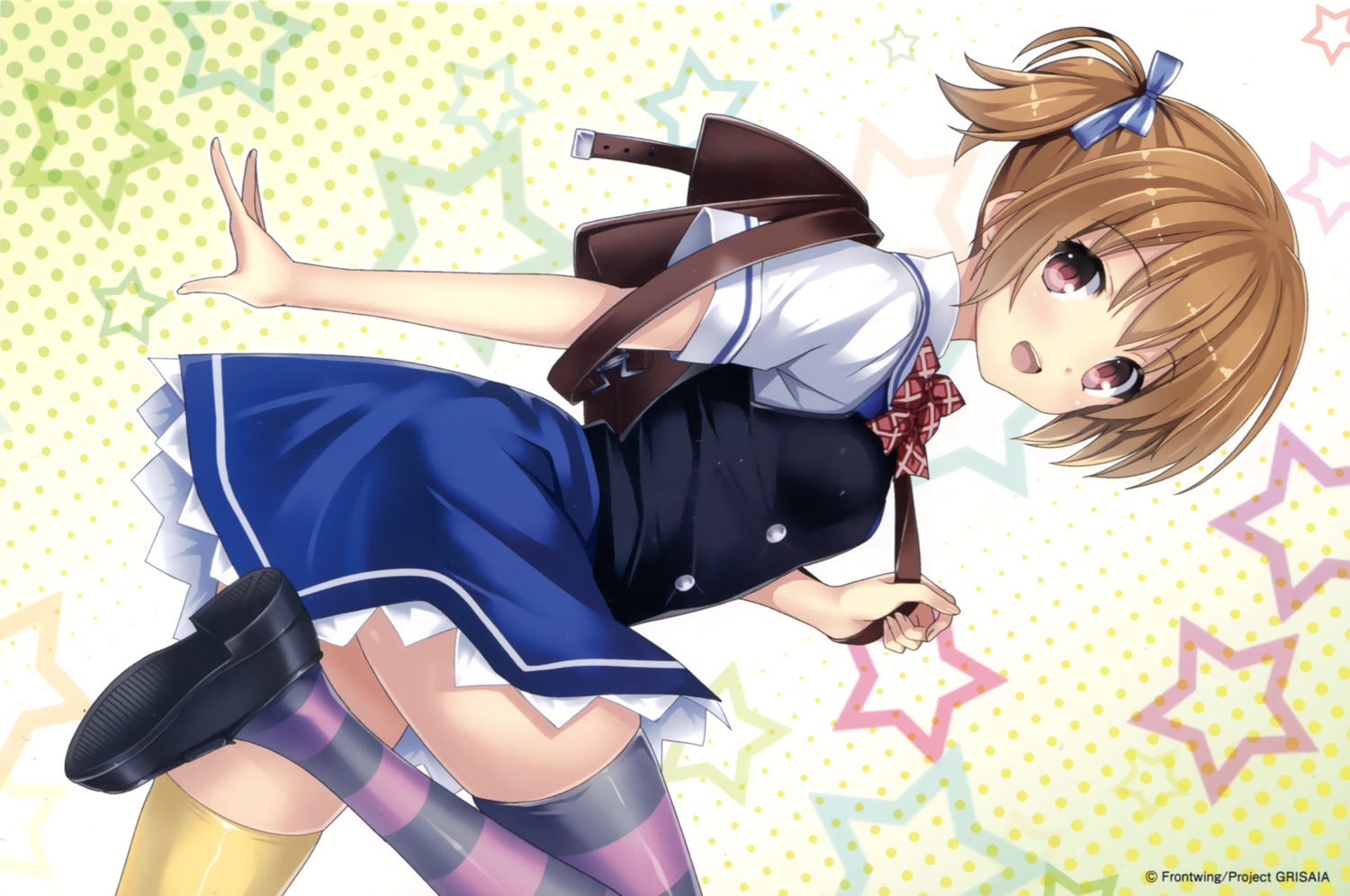endcard, grisaia, grisaia_no_kajitsu, irisu_makina, sankuro, seifuku, thighhighs